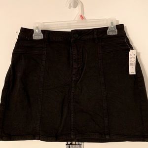 Pacsun black denim skirt NWT
